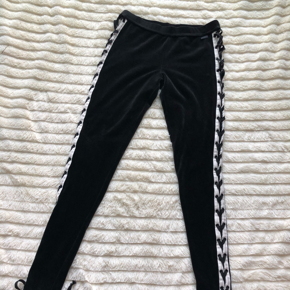 Fenty puma Velour Lace Up Leggings - Picture 5 of 13